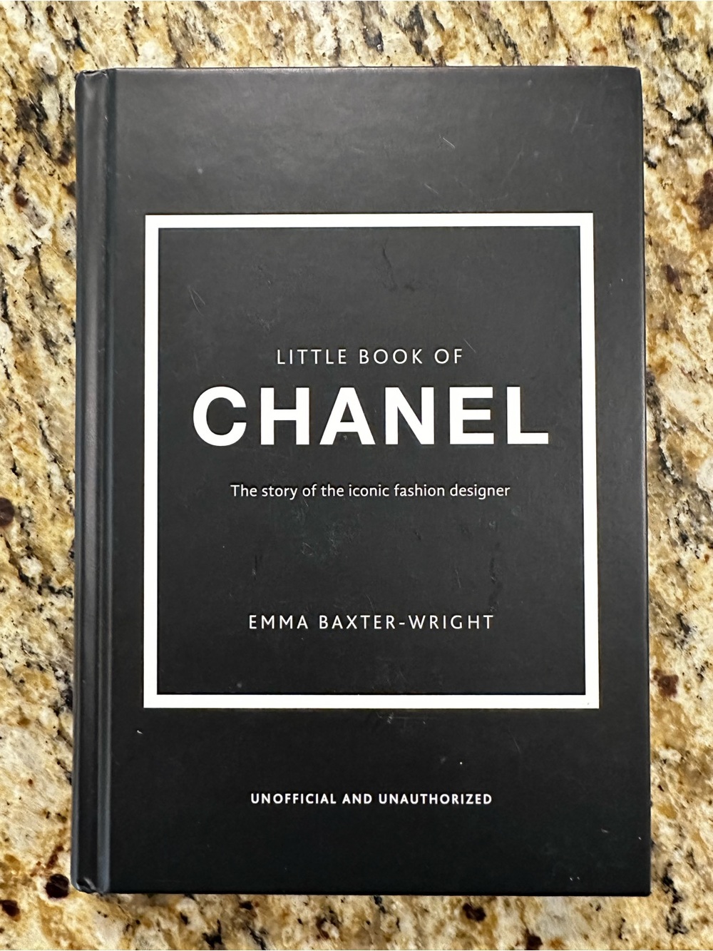 CHANEL Black Hardcover Fashion Biography